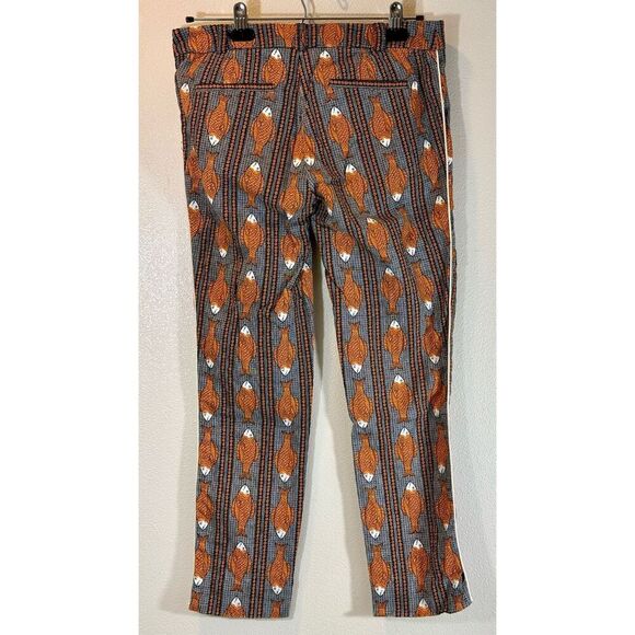 NWOT Anthropologie Cartonnier Capri Crop Flowing Fish Pants Slacks Women's 6 - Picture 4 of 12